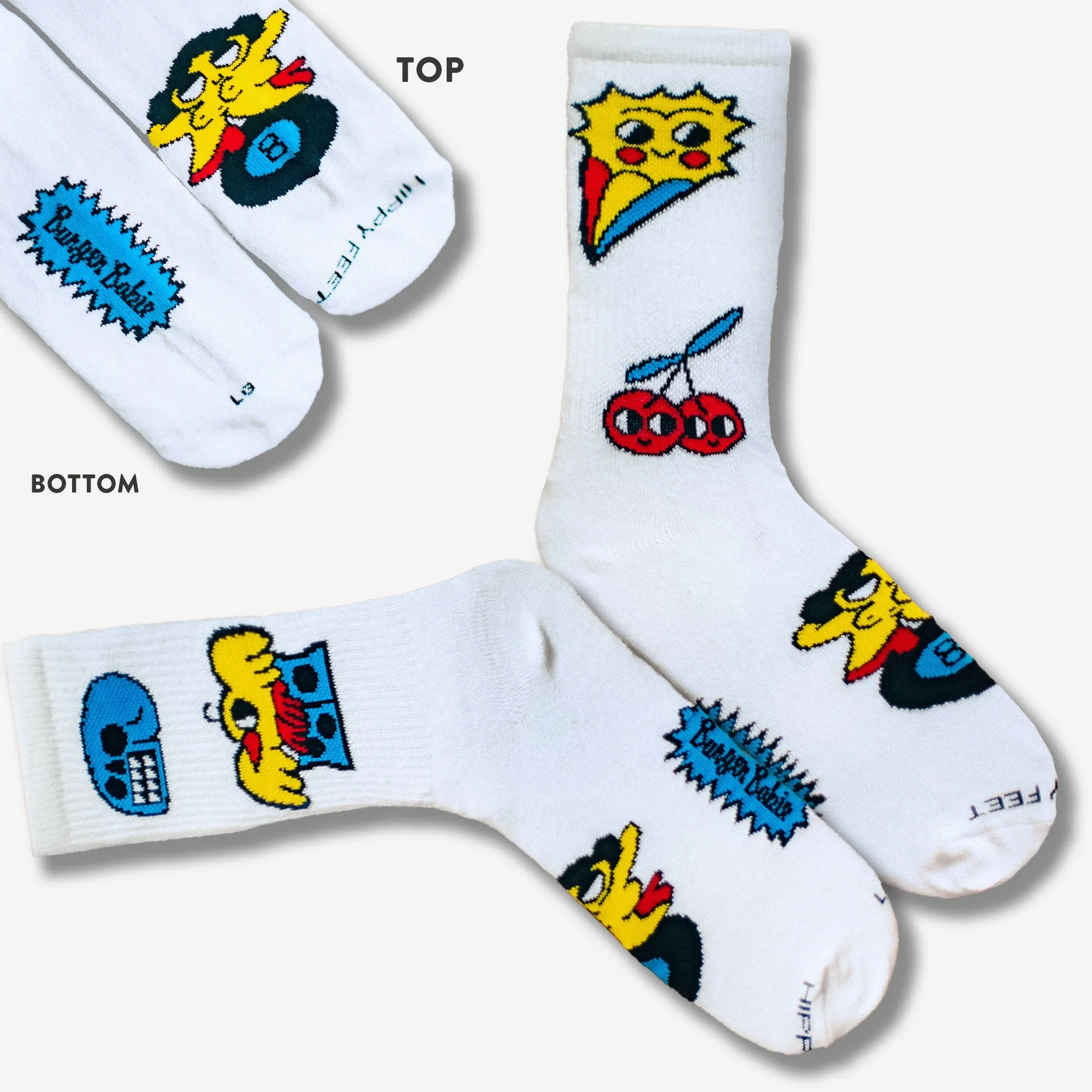 @Burger_Babie Tattoo Socks - 2-Pack