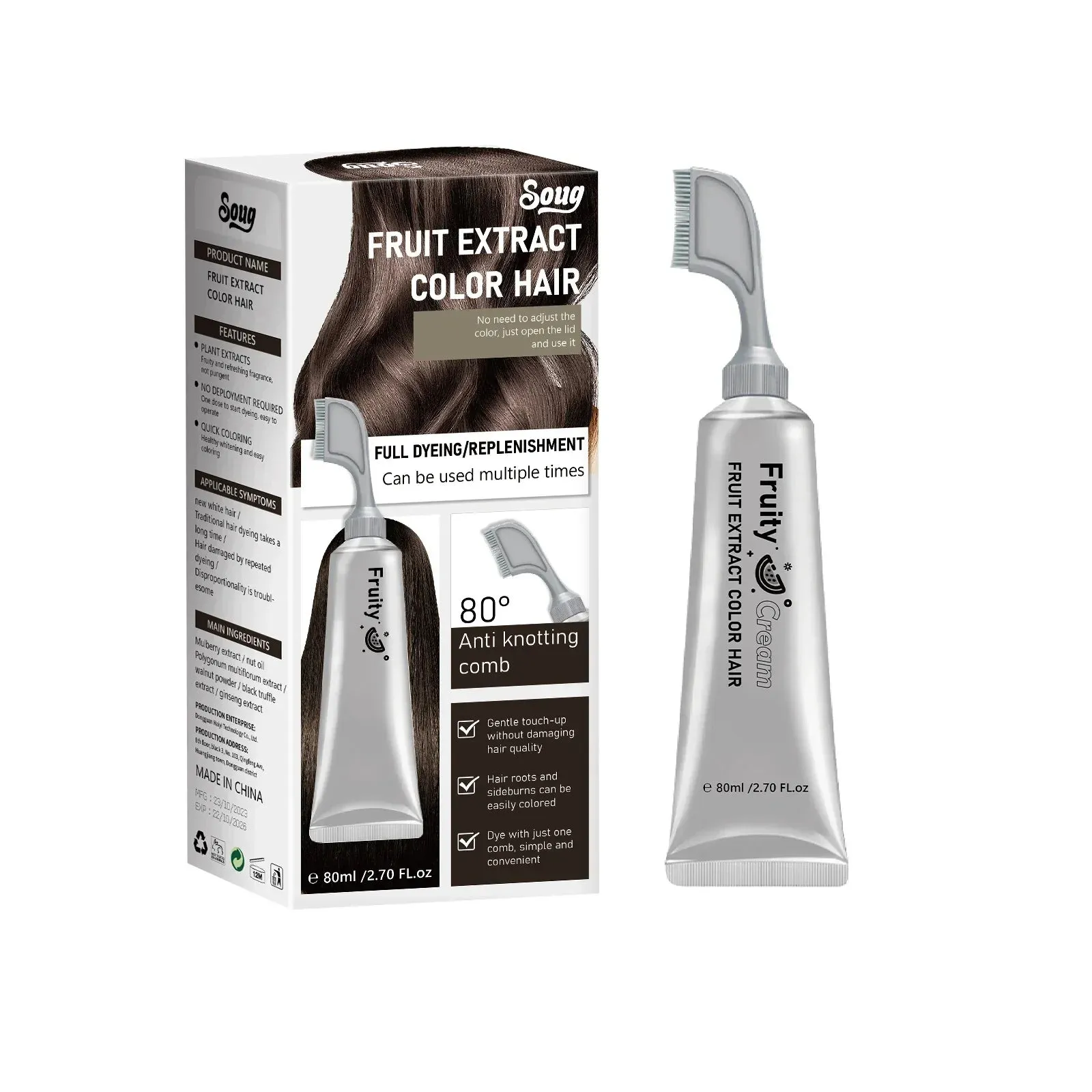 Buy 2 Get 1 FREEFruit Essence Hair Dyeing Comb