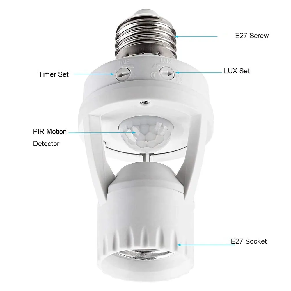 Buy 2 Get 1 FreeMotion Sensor Light Socket