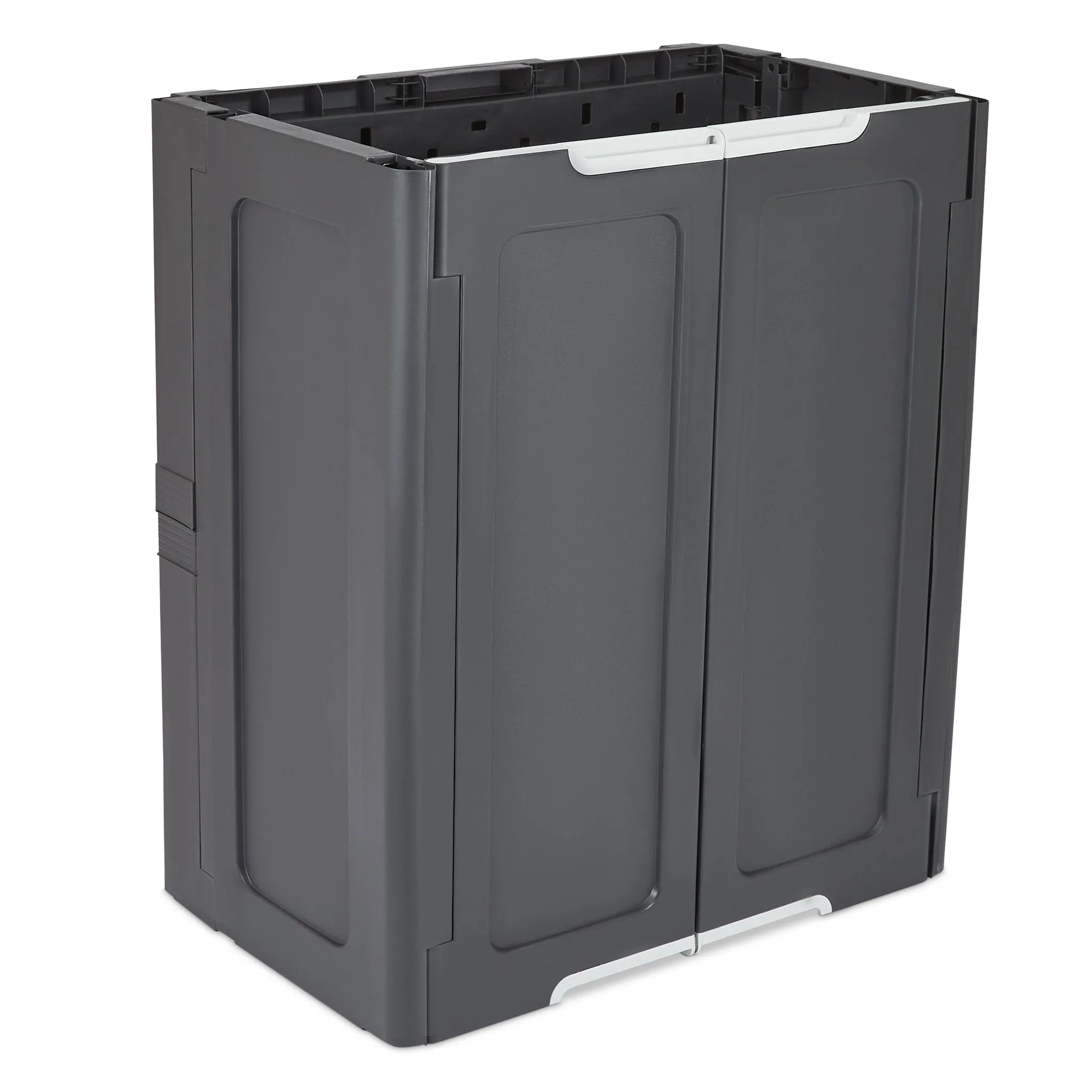 Keter Magix Storage Cabinet - Anthracite - 76cm x 47cm x 90.5cm
