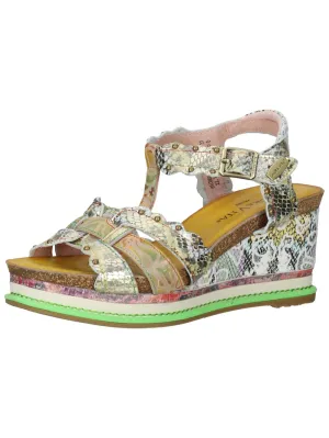 Laura Vita Strappy Sandals, Mixed Colors