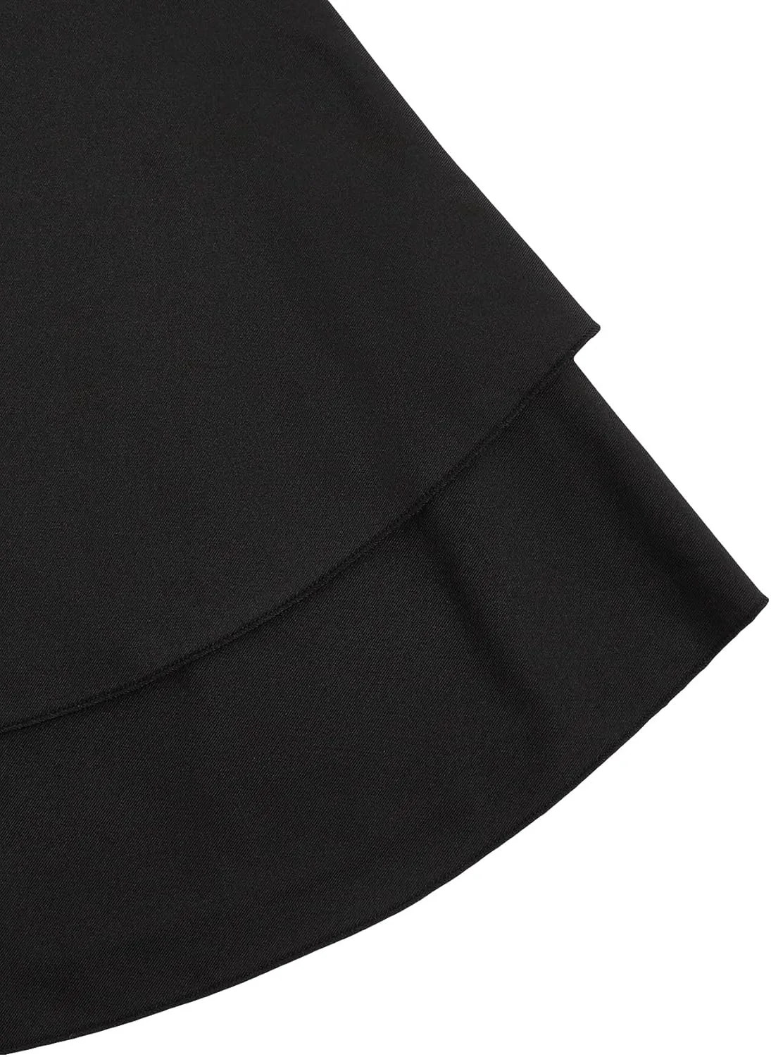 Milumia Girl's Summer Backless Halter Short Dress Sleeveless Tiered Layered Mini Dresses