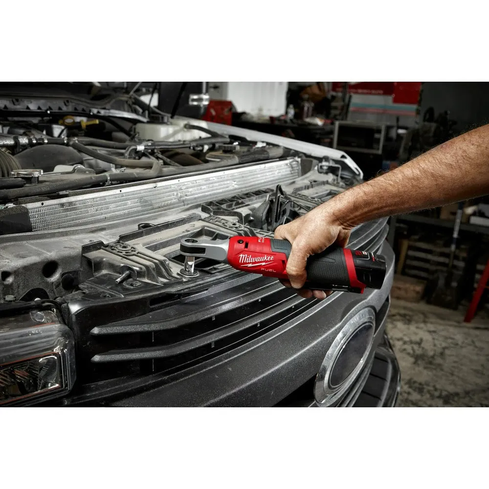 Milwaukee 2566-22 M12 FUEL™ 1/4" High Speed Ratchet (Kit)