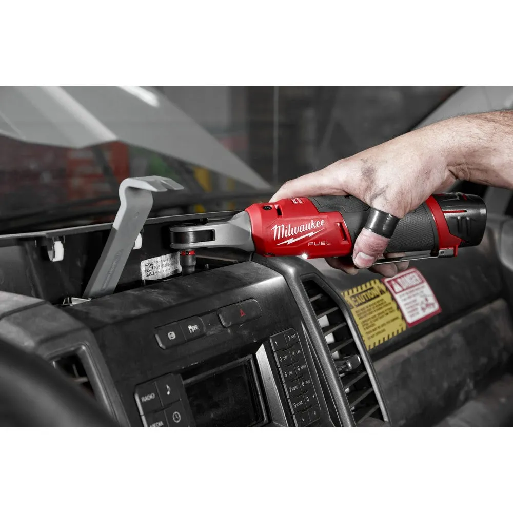Milwaukee 2566-22 M12 FUEL™ 1/4" High Speed Ratchet (Kit)