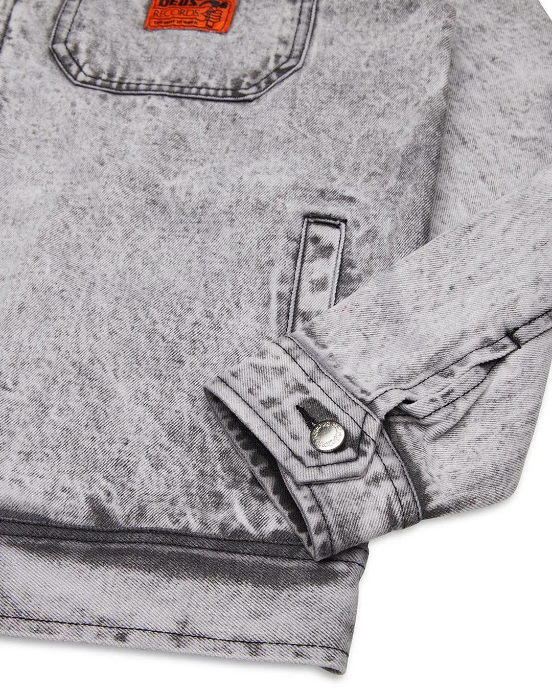 Ortiz Garage Jacket - Light Black Wash