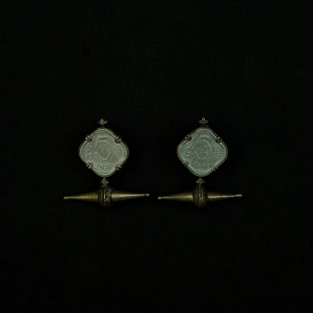 Vintage Coin Studs