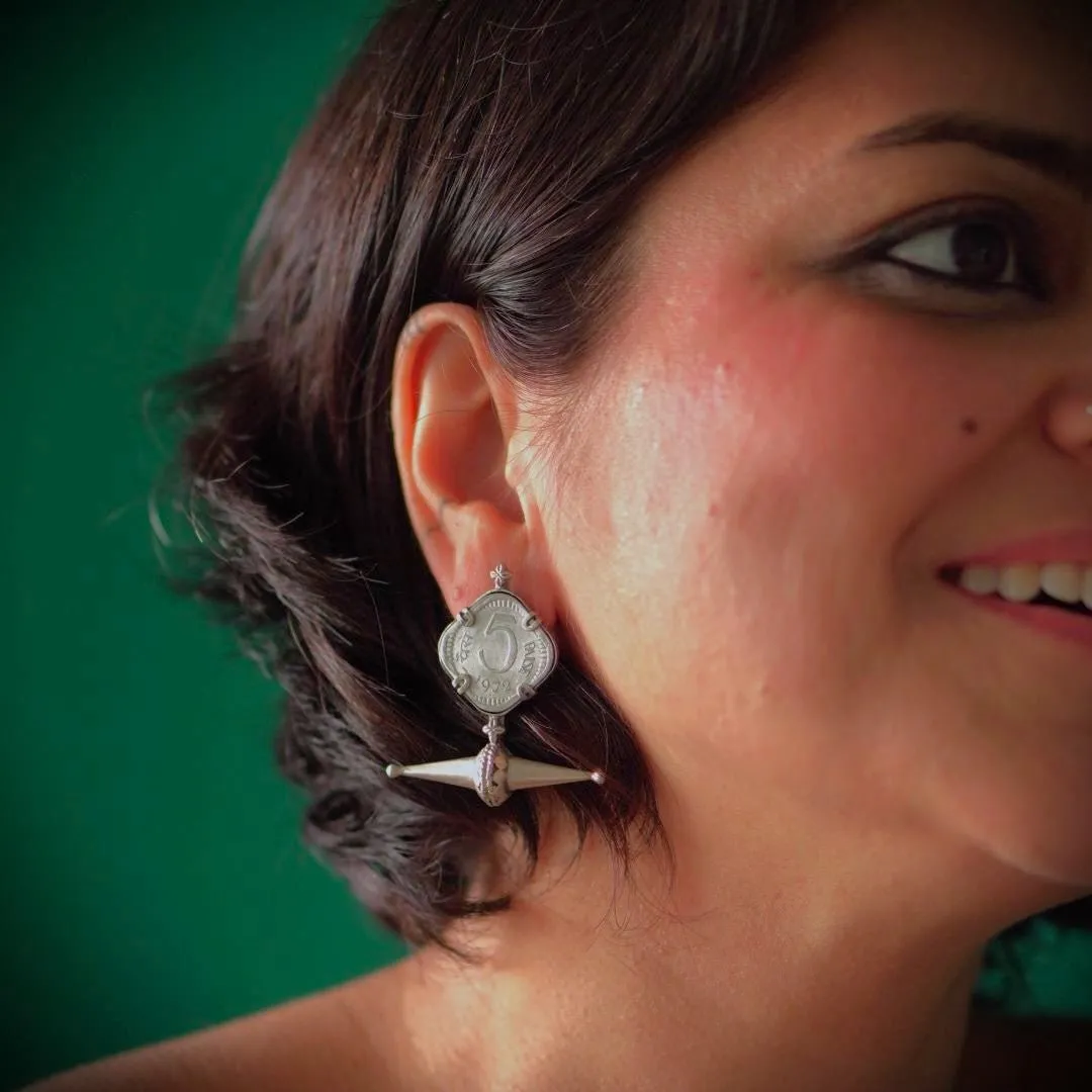 Vintage Coin Studs