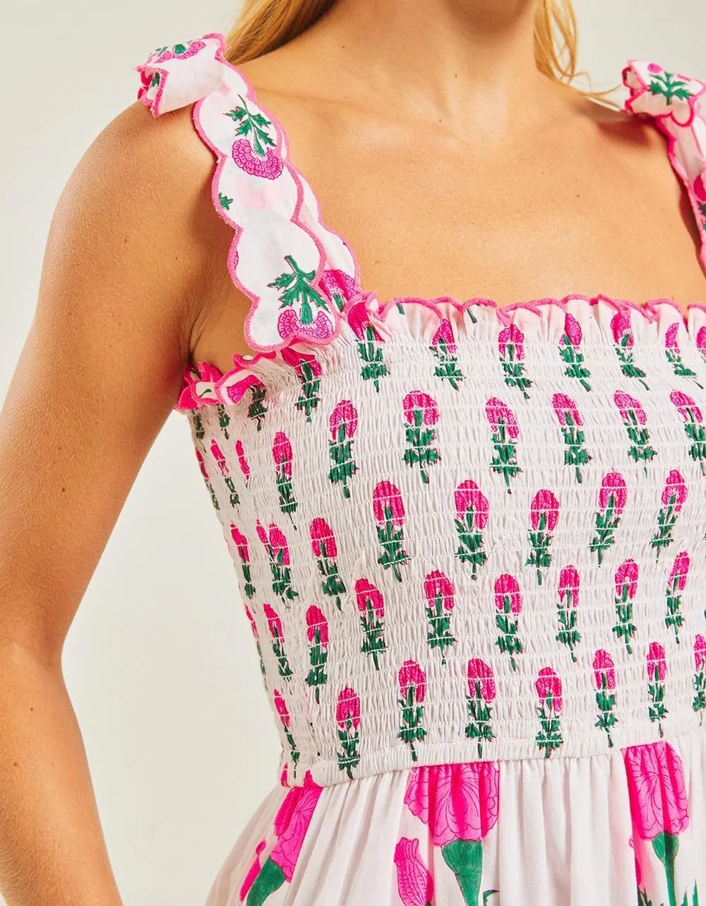 Women Y2k Boho Maxi Dress Tie Shoulder Backless Strappy Tiered Flowy Dress 2024 Summer Floral Beach Sundress